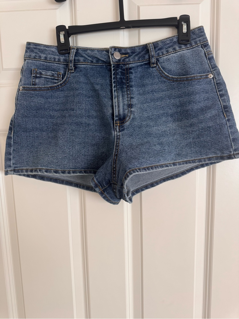 No Boundaries Classic Blue Denim Jean Shorts